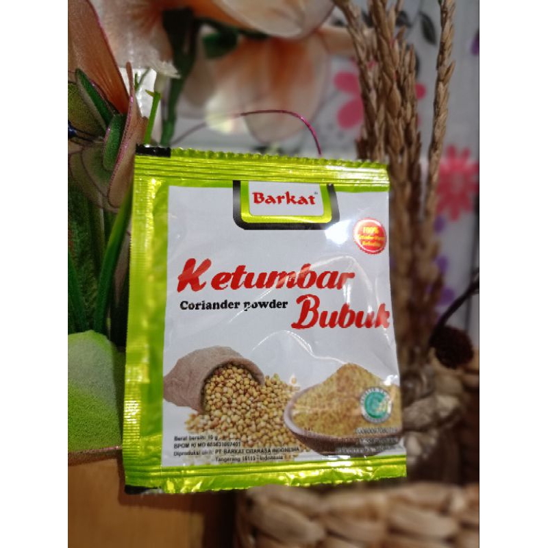 

TERMURAH!! 1 RENCENG KETUMBAR BUBUK BARKAT