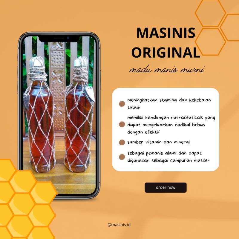 

MADU ASLI SI MANIS ORIGINAL (MANIS MURNI) 600