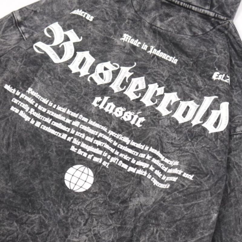 SWEATER HOODIE BASTERCOLD SANDWASH CLASSIC