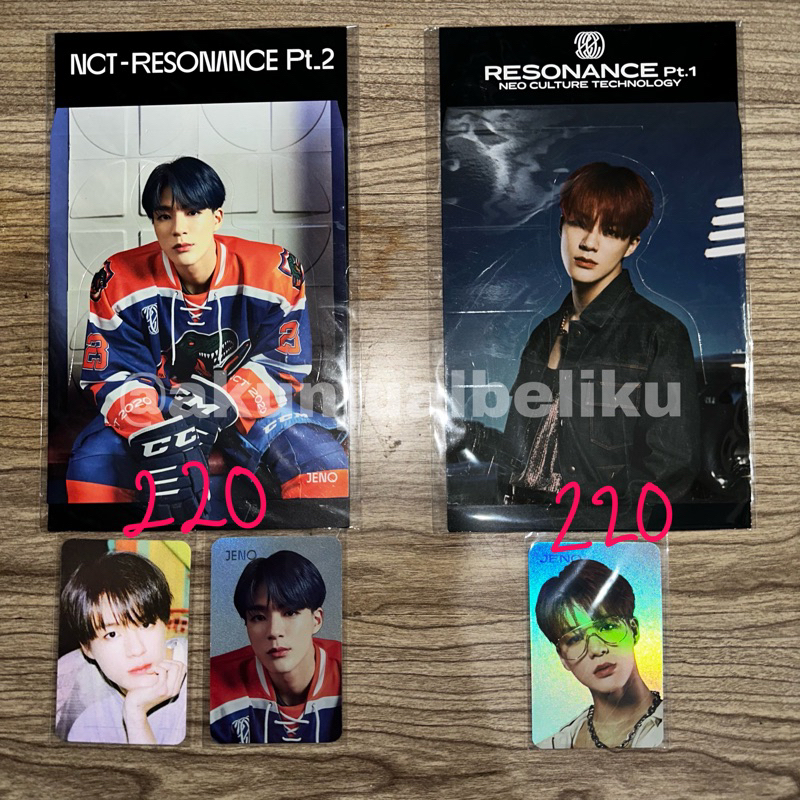 Jeno holo standee resonance 90s love nct 2020