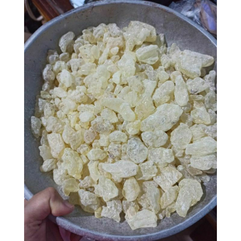 RK Kemenyan Arab Putih Wangi 1 Kg - Menyan Arab Luban Arab Kristal Original Kemasan 1 Kg