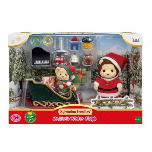 

Dijual Mainan Boneka Koleksi Sylvanian Families Lion's Holiday Sleigh 2 Figur Berkualitas