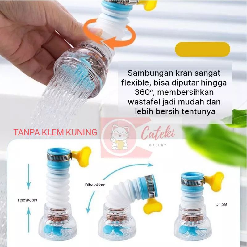 [CTK] Sambungan Kran Air Saringan Kran Air Flexible Filter NEW MURAH PROMO