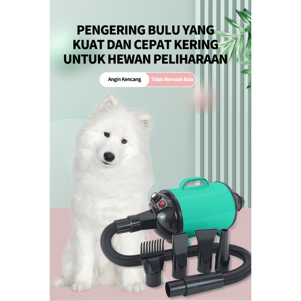 2400W Pengering Rambut Hewan / Pet Blower / Pet Dryer / Kucing Blower Anjing / Pengeringan hewan peliharaan Blower