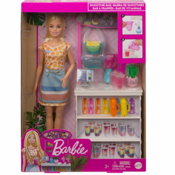 

Unik Boneka Barbie Mattel Smoothie Bar Playset - Blonde Doll Diskon