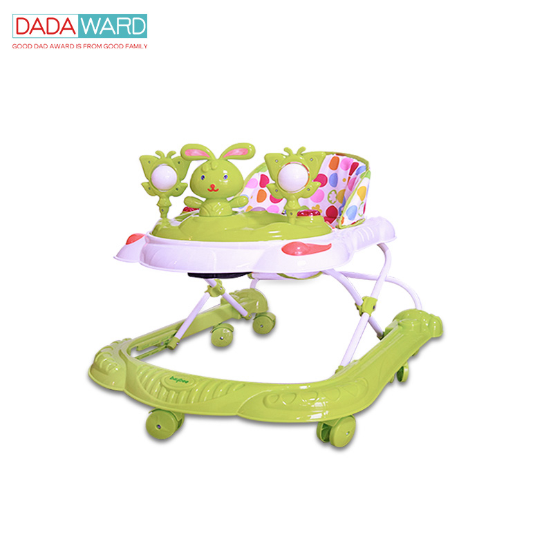 DADAWARD Baby Walker Milefo Musik Dorongan Mainan Bola+Pegangan Kupu2 Dorongan Roda 7pc