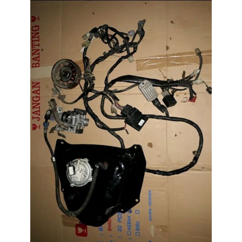 pengapian Mio j satu set sensor co2 eot original copotan (seken)