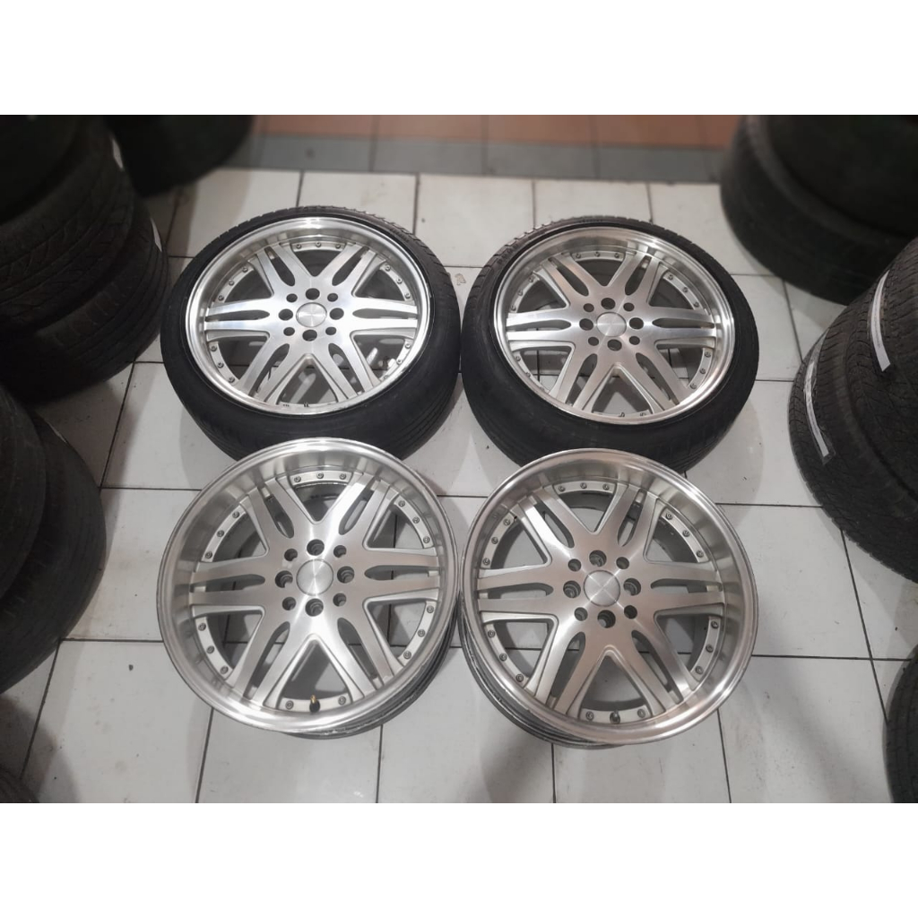 VELG SECOND RACING HSR OKAYAMA RING 17 HOLE 4X100/114 + BAN 2 PCS