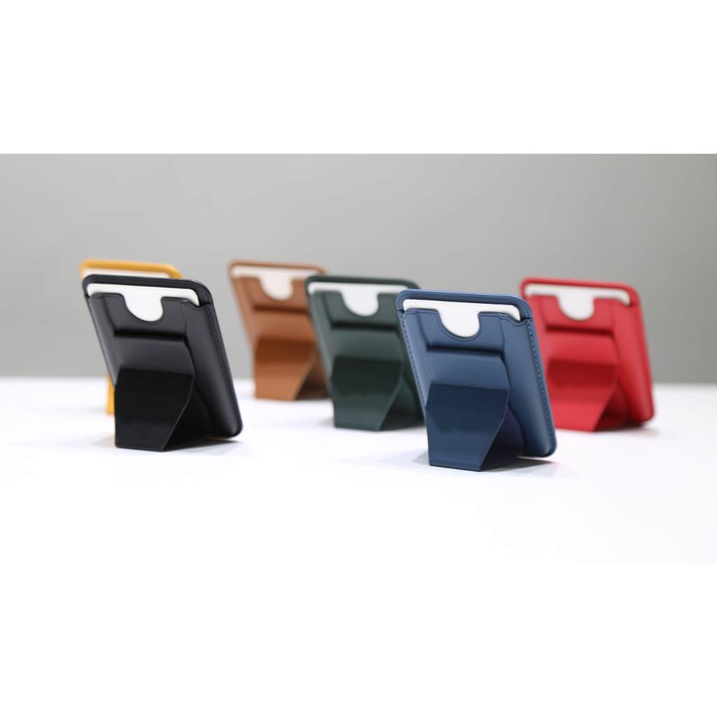 Magnetic Card Holder Magsafe Wallet Phone Holder Iphone Dompet HP Penyangga HP  Wallet Card Wallet phone