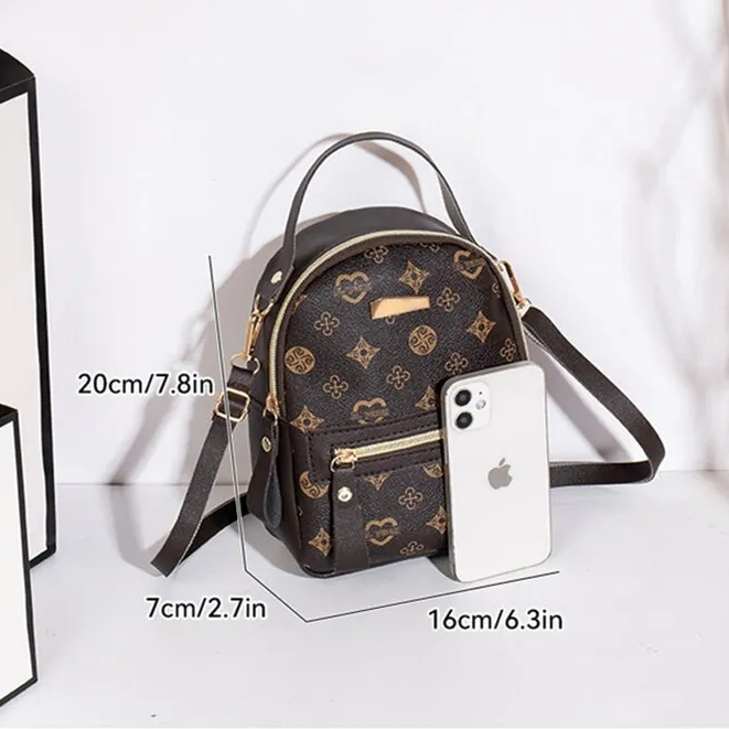 Tas Ransel Wanita Motip Baru Trend/Model Gendong/Melina bag