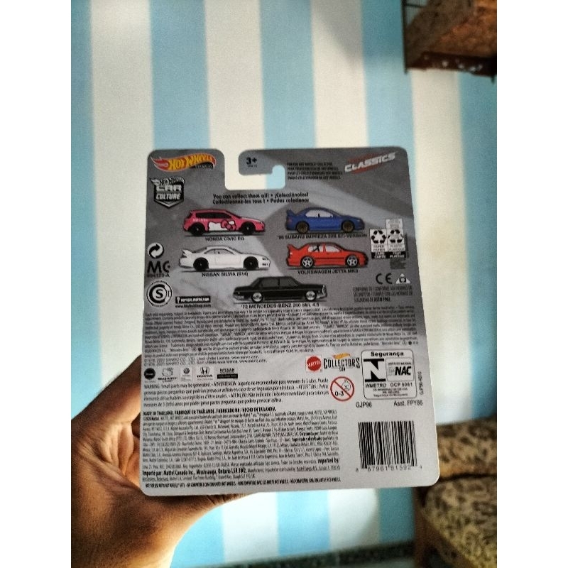 hotwheels subaru impreza 22b sti version