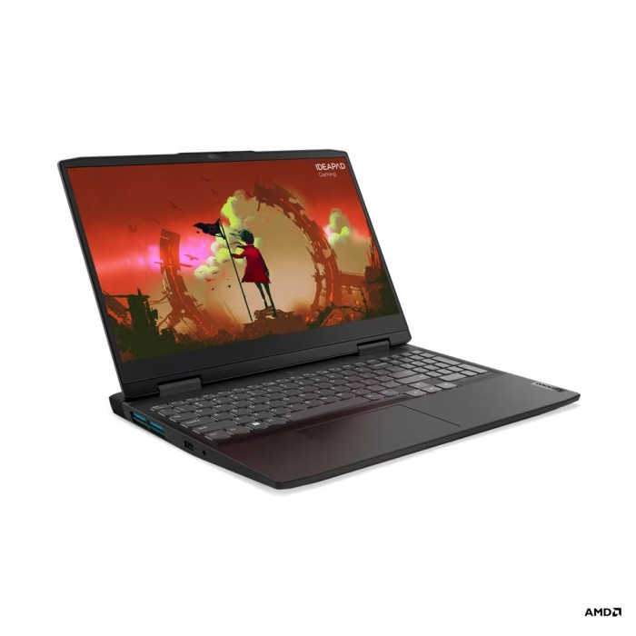 Laptop Gaming LENOVO IDEAPAD GAMING 3 15 AMD RYZEN 7 7735HS 32GB 2TB RTX4050-6GB 15.6 FHD 120HZ BL WIN11HOME ONYX GREY