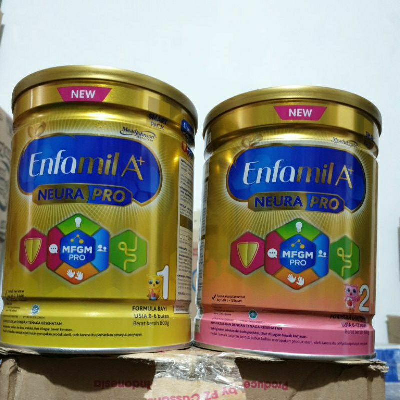 SUSU ENFAMIL A+ NEURO PRO TAHAP 1 / TAHAP 2 800G