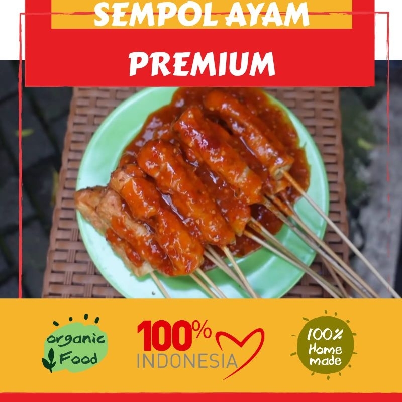 

Sempol Ayam Premium jumbo 100 - 300 tusuk dengan cabai asli pedas beekualitas