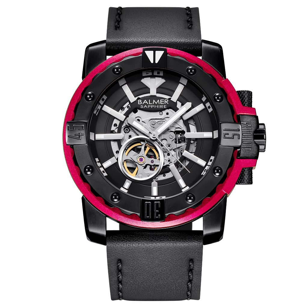 Jam Tangan Pria Automatic Balmer Original B7990MA Sapphire Glass Bisnis Kemewahan Bercahaya