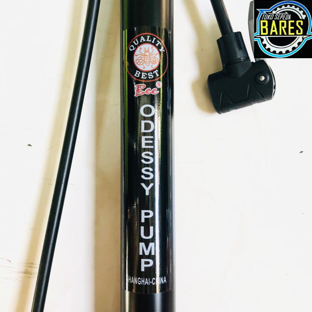 Pompa Sepeda Odessy Bee / Floor Pump with Gauge