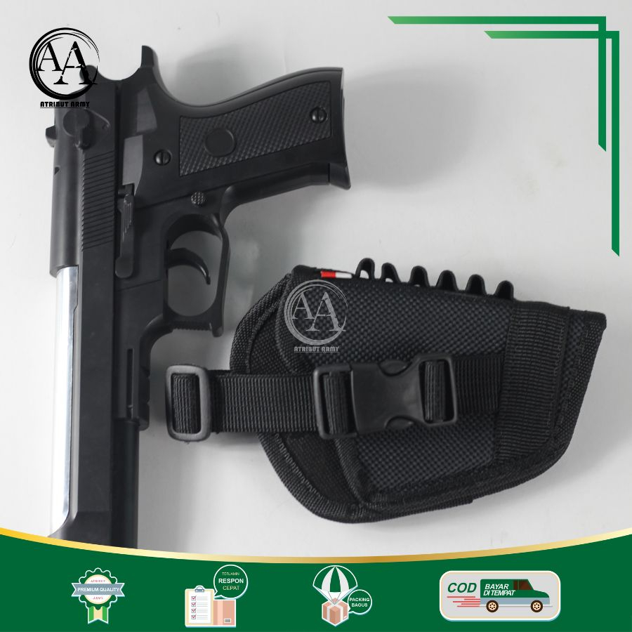 [MURAH BERKUALITAS] TEMPAT SENJATA - HOLSTER DALAM - SARUNG SENJATA SECURITY SATPAM POLRI POLISI BANSER