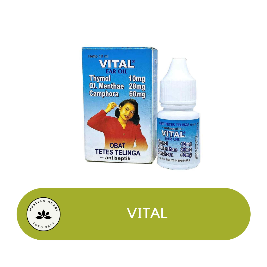 Vital Ear Oil Obat Tetes Telinga