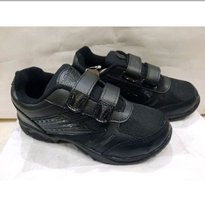 Sepatu Sekolah Anak Cewek/Cowok SD/SMP Hitam Tanpa Tali