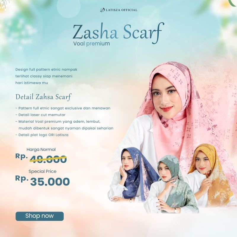 hijab PROMO LATISZA