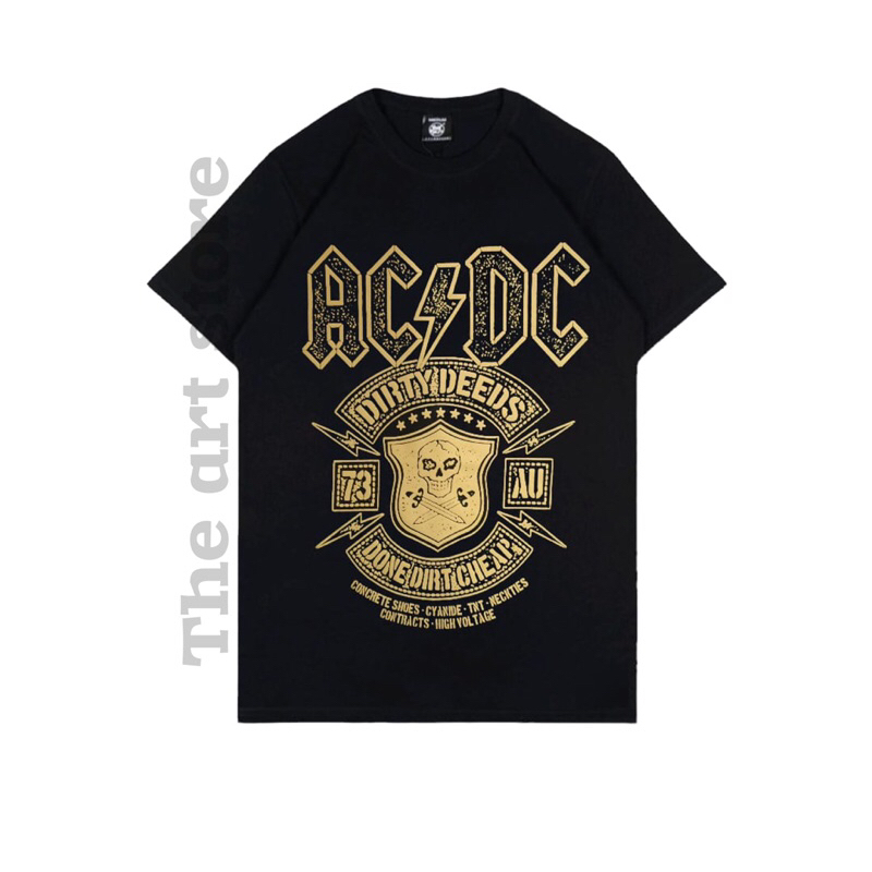ACDC TSHIRT / KAOS BAND / KAOS MUSIK / KAOS ACDC