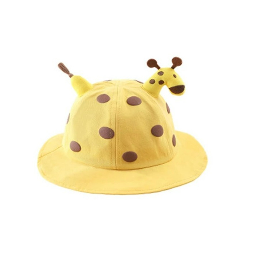 Topi HIGH QUALITY Import Bucket Giraffe Polka Polkadot 0-2 Tahun CBKS VC