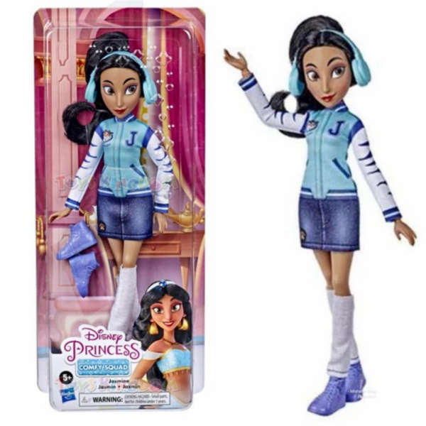 

Unik Boneka Disney Princess Jasmine Comfy Squad 30cm - HASBRO jointed Doll Murah