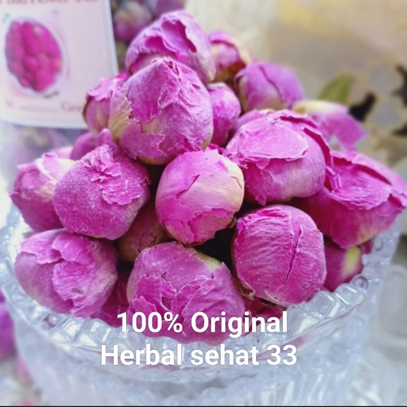 

Peony Bud tea / teh bunga kuncup Peony premium 50gr