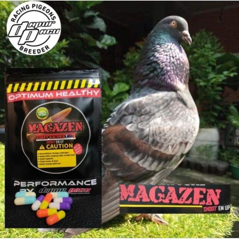 Magazen paket kaliber 123 suplemen jamu merpati kolong