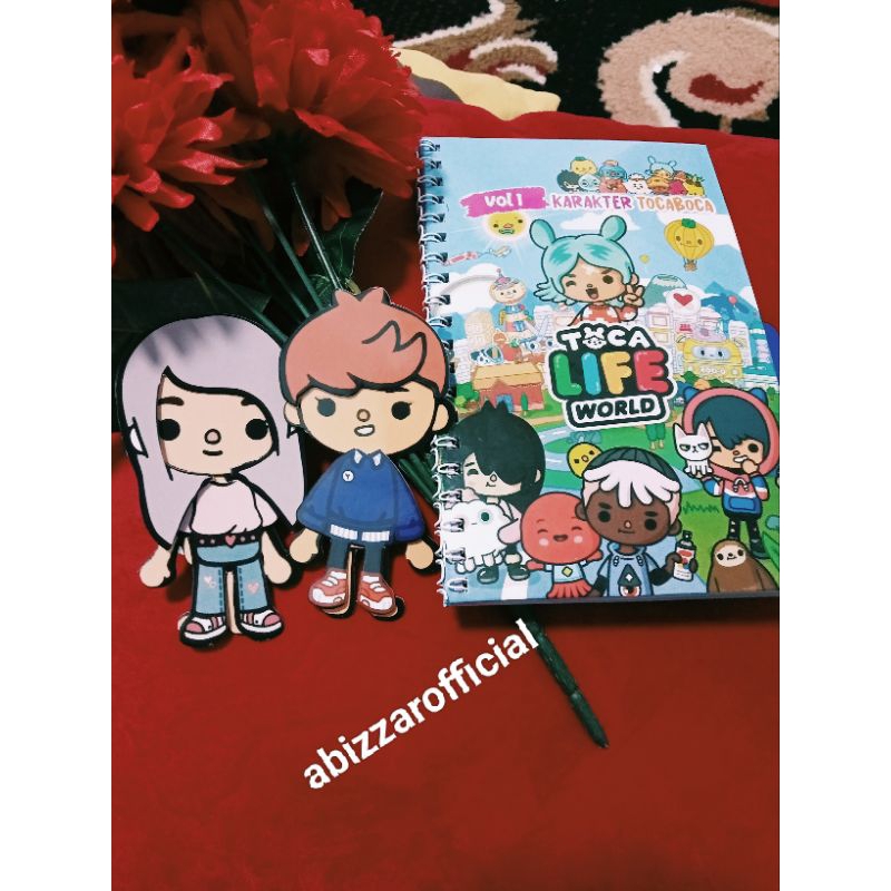 TOCA BOCA KARAKTER MAIANAN EDUKASI ANAK QUIET BOOK LAMINASI