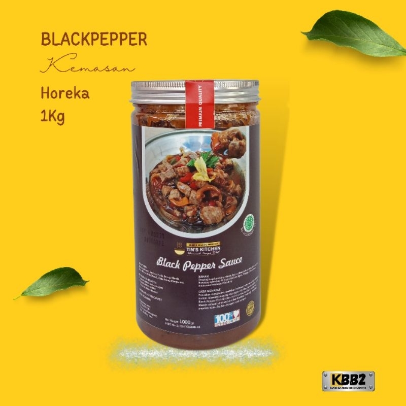

Black pepper Horeka 1 kg Tin's Kitchen