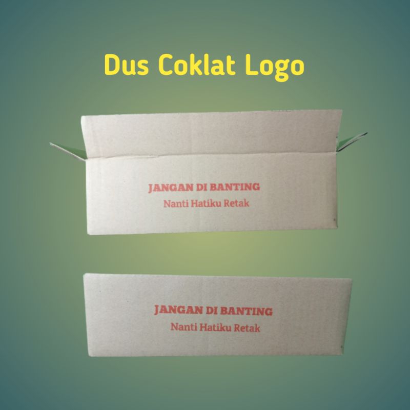 

Dus coklat logo jangan di banting Uk.25x15x10