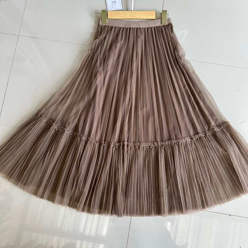 Youngmoodis Monica skirt Rok tutu prisket bolak balik import