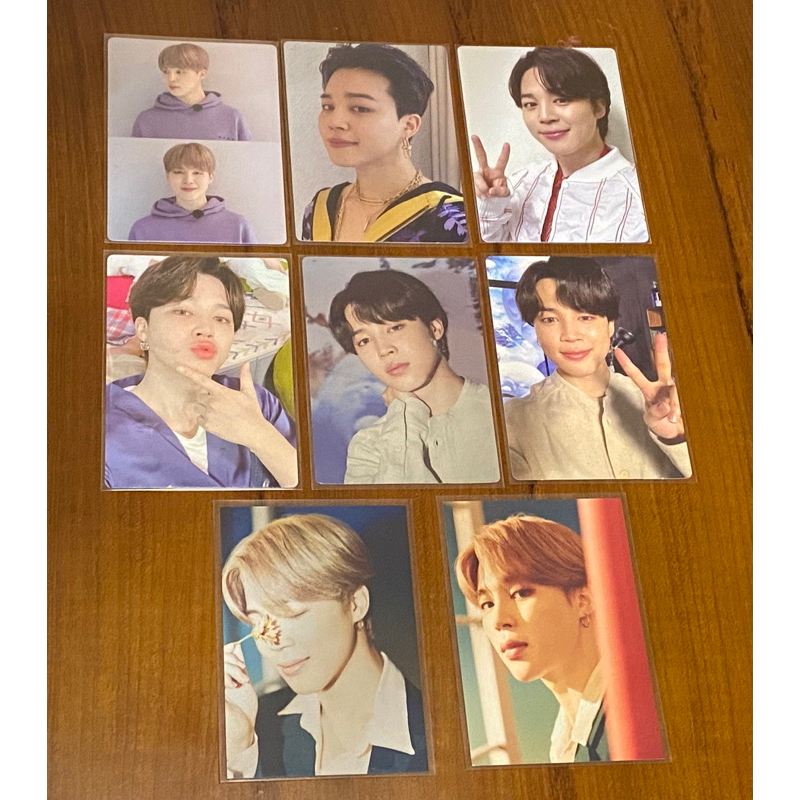 Official BTS Jimin Mini Photocard