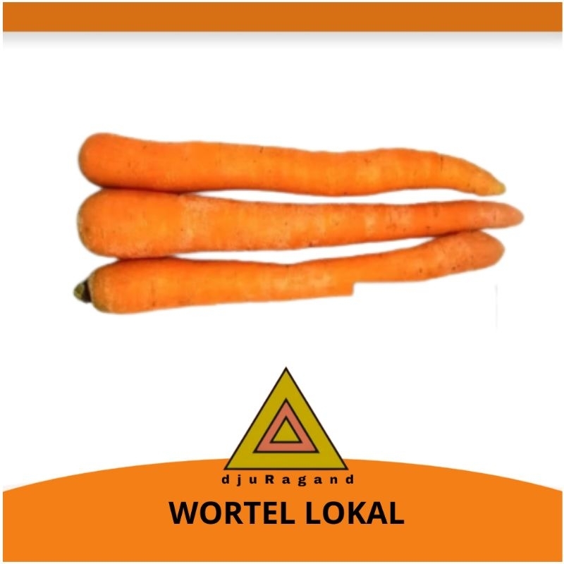 

Wortel lokal 500 gram
