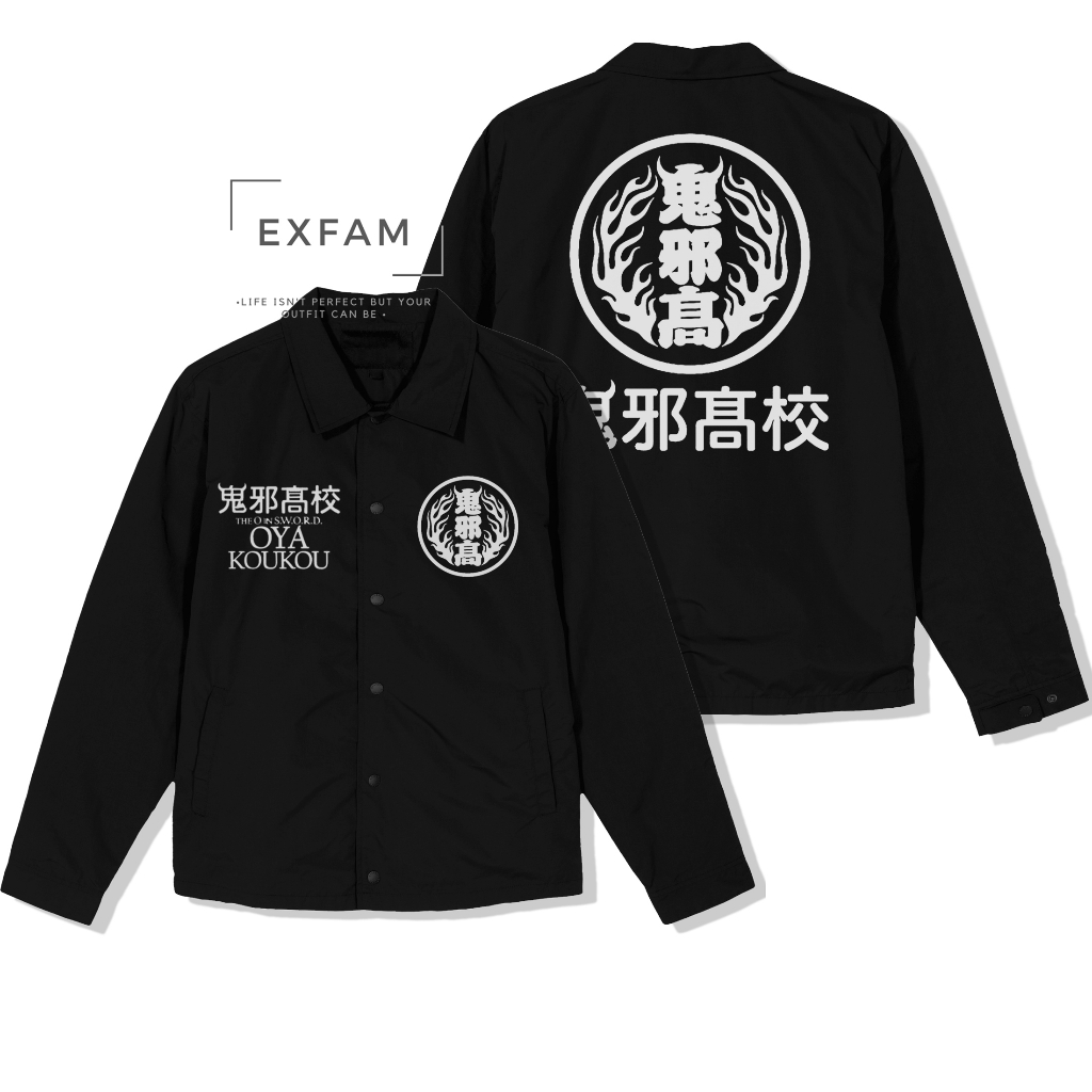 Jaket Coach High And Low Oya Kohkoh High School Murayama