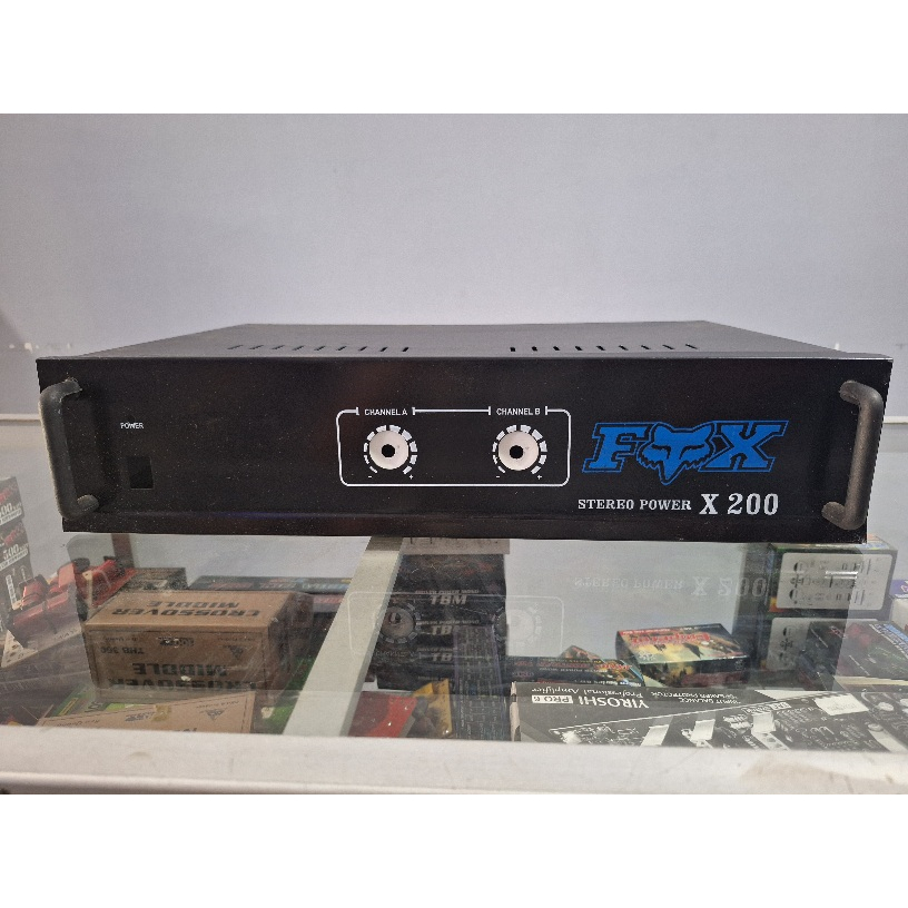 BOX POWER AMPLIFIER SOUND SYSTEM NASIONAL FOX X200 MURAH