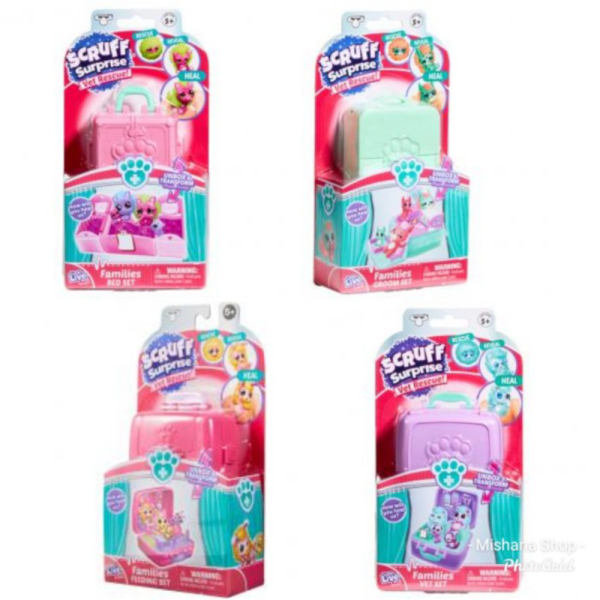 

Unik Scruff A Luvs Pet Family Vet Rescue Dokter Boneka Binatang Surprise Limited