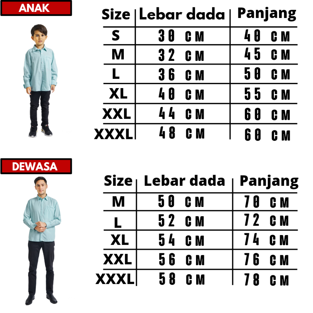 kemeja polos hijau sage tosca softgreen toska pria lengan panjang dan pendek jumbo couple kemeja ayah dan anak