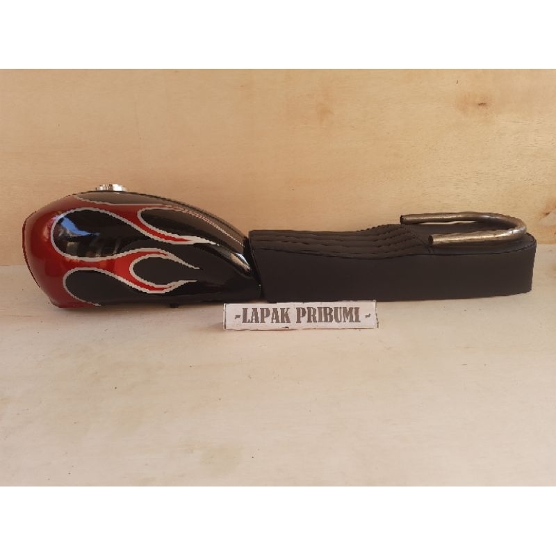 Tangki British Tangki Custom  Triumph British Plus Jok British