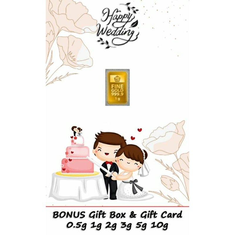 LM Emas Antam Hampers Happy Wedding Gift Series Custom 01