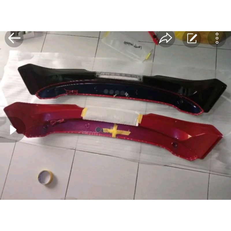 SPOILER YARIS 2005-2013 TRD PLUS LAMPU