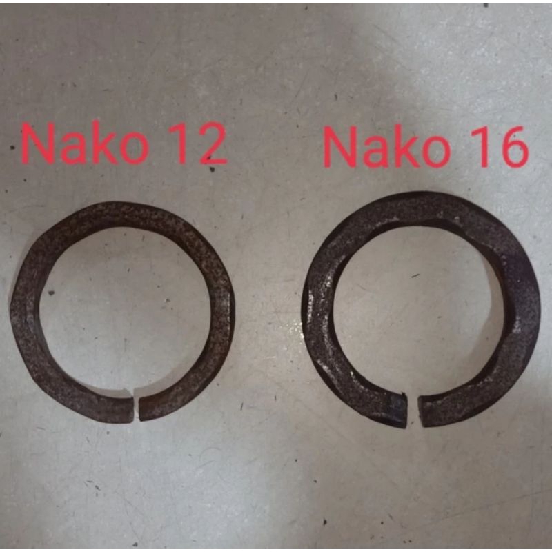 Ornamen Pagar Besi Ring Nako 10 cm (Nako 12 dan Nako 16)