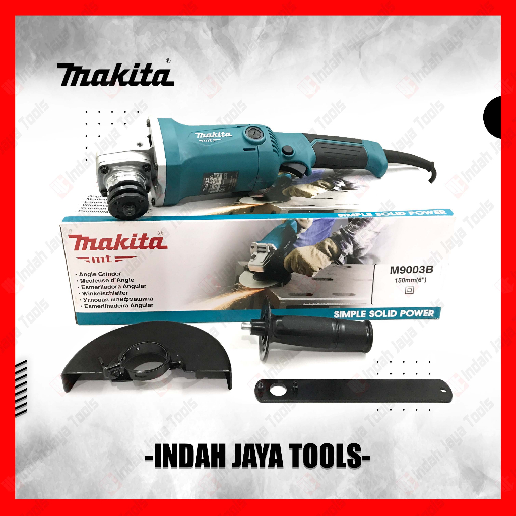 MAKITA M9003B Mesin Gerinda Tangan 6 Inch - Gurinda Angle Disc Grinder