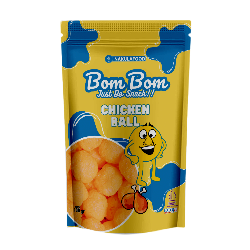 

Nakula Food Snack Bombom Chicken Ball 100gr