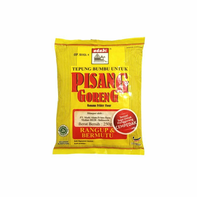 

Adabi Tepung Bumbu Pisang Goreng 250gr