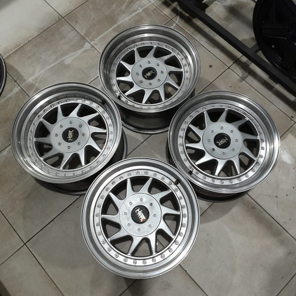 velg mobil second Oz Racing ring 15 lebar 7/8,5 pcd 4x100/114 untuk Avanza, Brio, Jazz