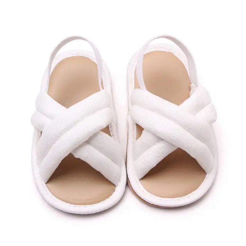 Sepatu Sandal Bayi Perempuan - Sepatu Prewalker Baby Sol Karet Anti Slip S1330