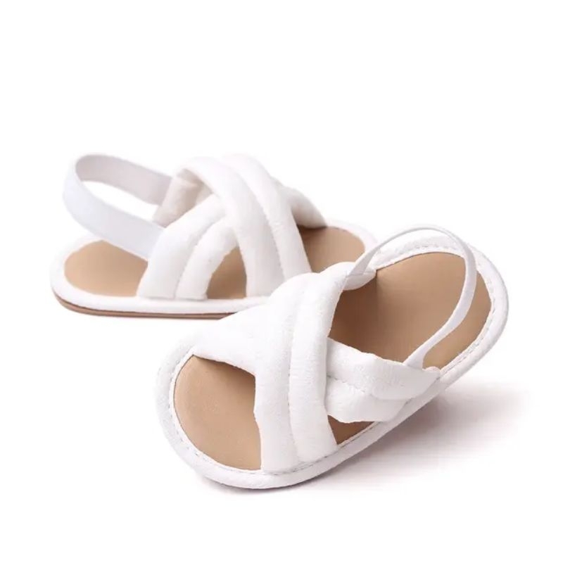 Sepatu Sandal Bayi Perempuan - Sepatu Prewalker Baby Sol Karet Anti Slip S1330