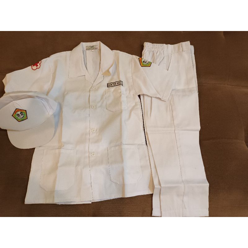 Baju Profesi Dokter Kecil untuk Anak untuk usia 6 sd 7 tahun